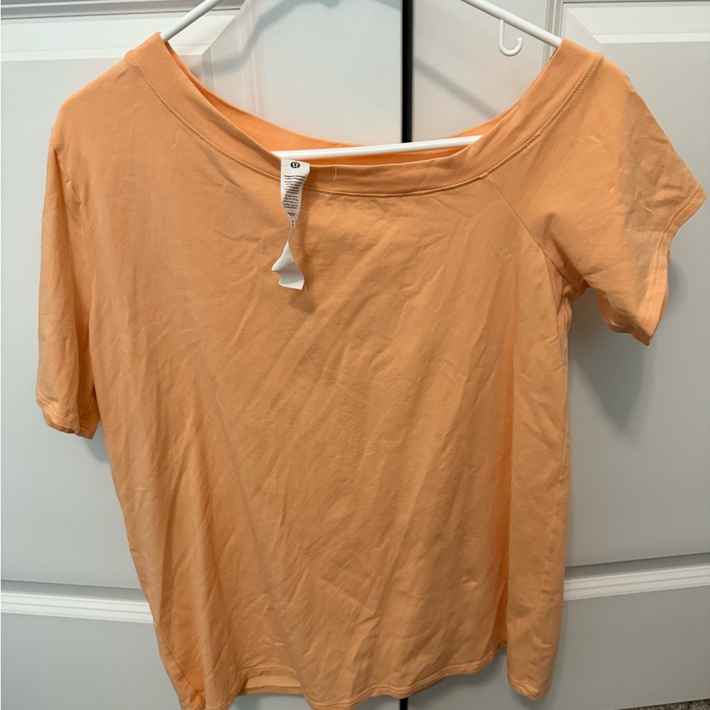 Women's Lululemon Orange Tee
